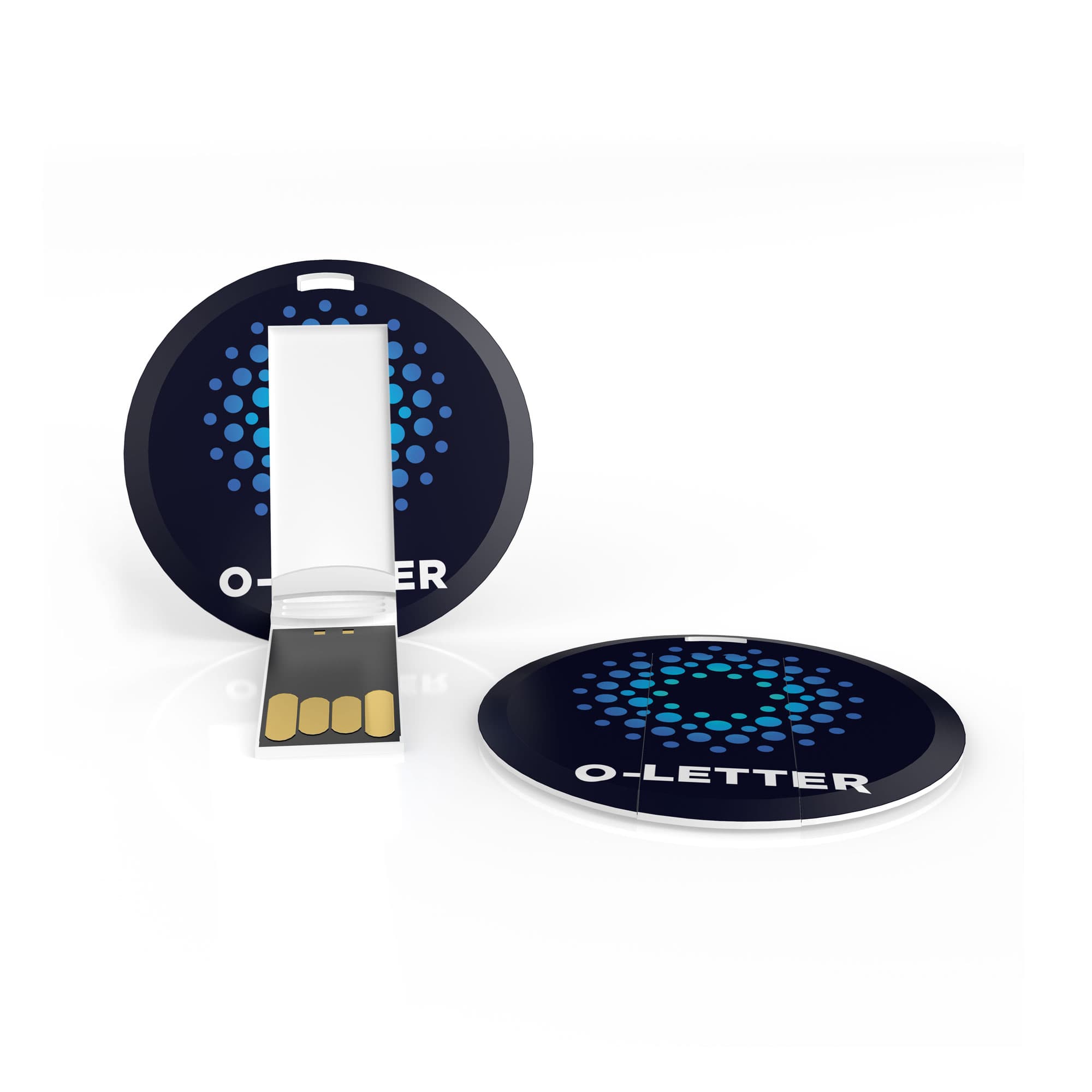 USB Karte rund, Bild 2