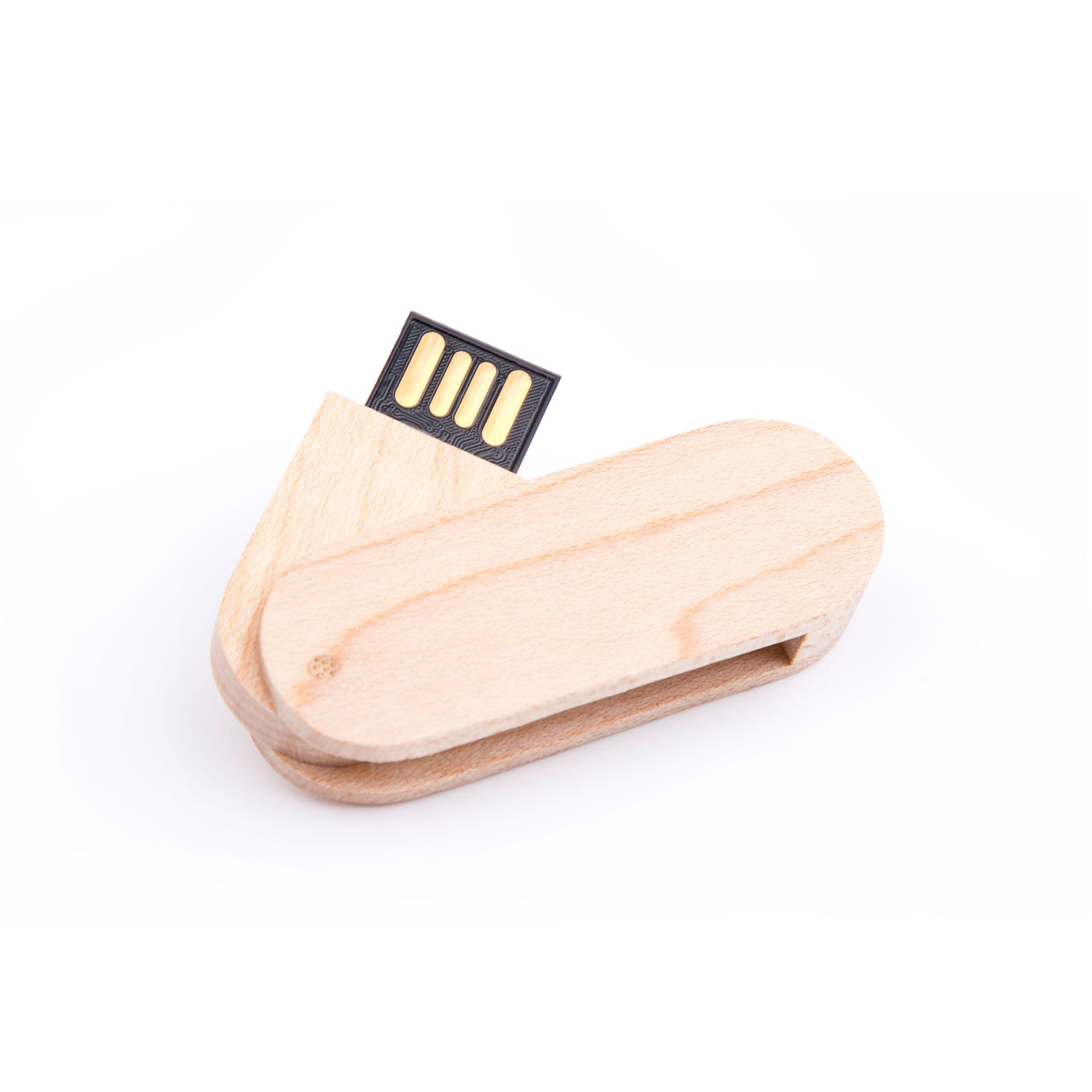 USB Stick Holz Swivel, Bild 2