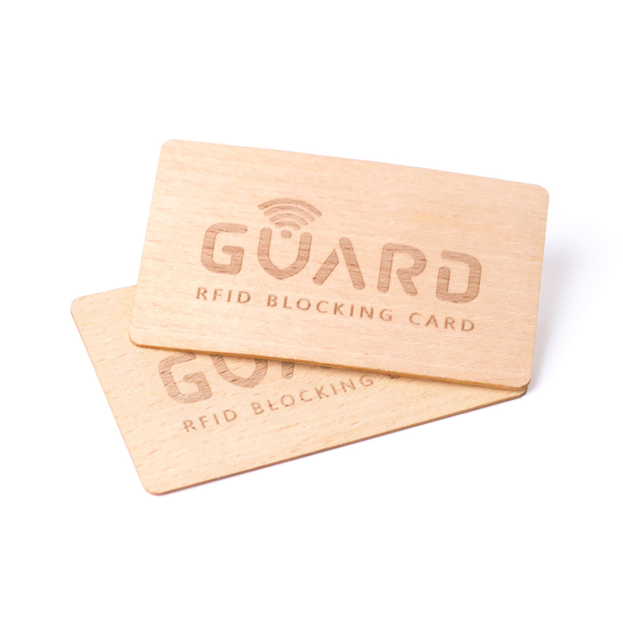 RFID Blocker Karte (Holz) - Bild 1