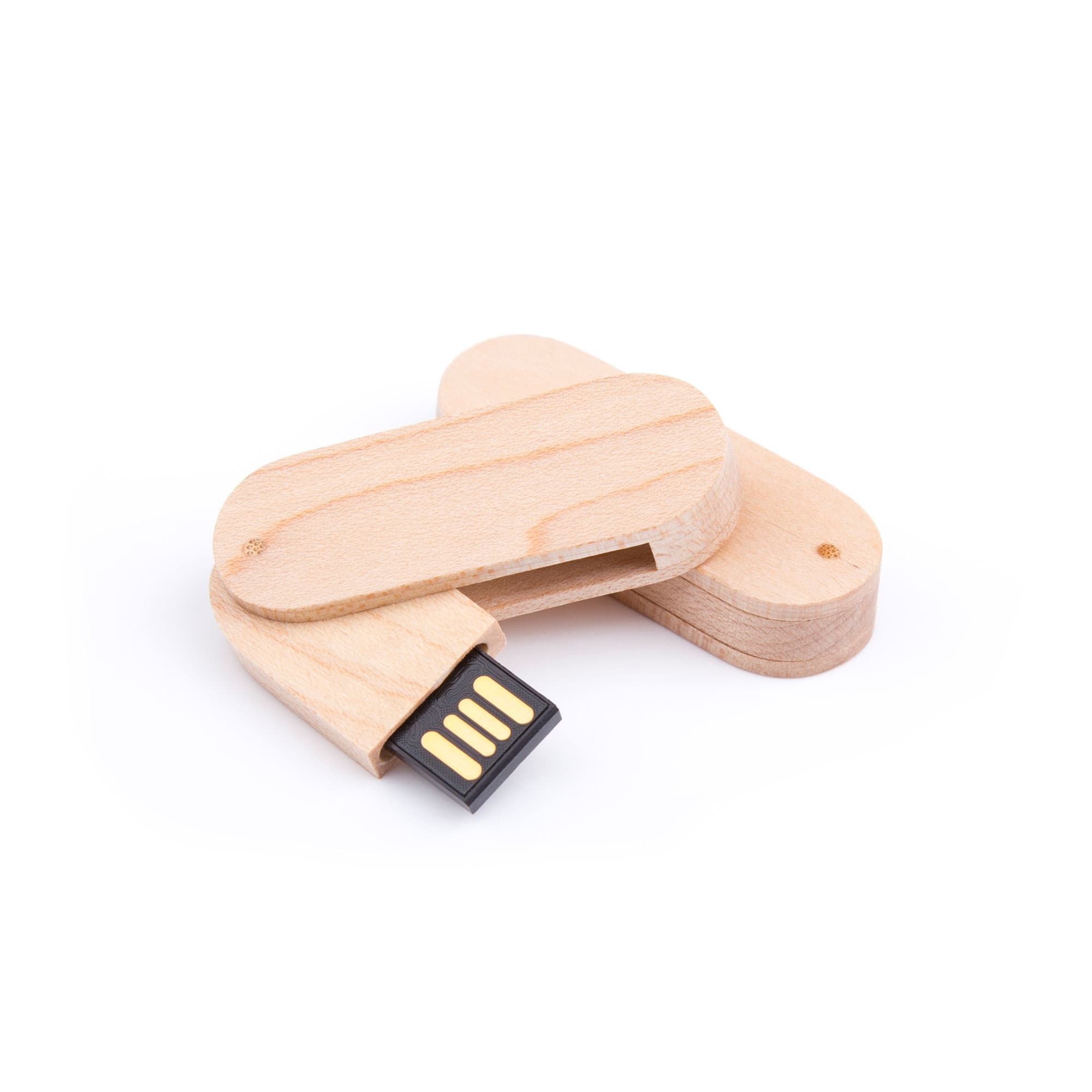 USB Stick Holz Swivel - Bild 1
