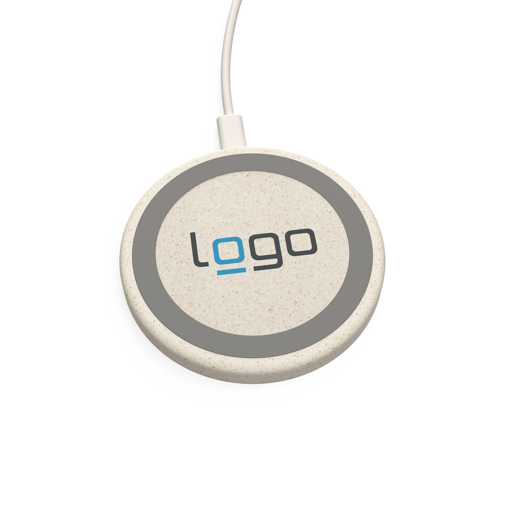 Wireless Charger Axis - Weizenstroh - Bild 1